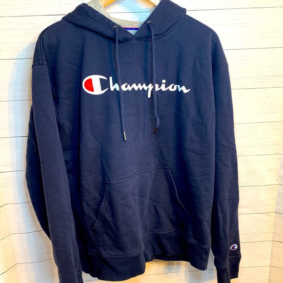 Champion Other - Champion Blue Hoodie Sweatshirt
